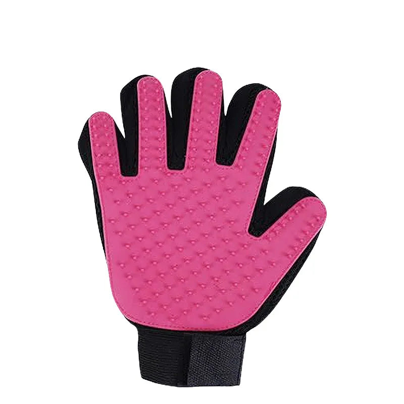 Premium Pet Grooming Glove for Cats and Dogs - Dual-Function Deshedding Brush and Massage Tool for Bathing and Fur Removal