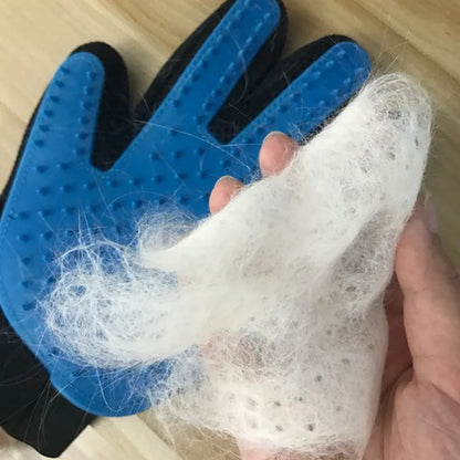 Premium Pet Grooming Glove for Cats and Dogs - Dual-Function Deshedding Brush and Massage Tool for Bathing and Fur Removal