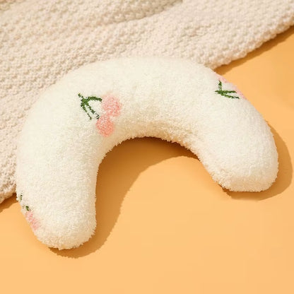 Premium U-Shaped Pet Pillow for Cats and Dogs - Plush, Thick-Filled, Cervical Support, Hypoallergenic, and Washable for Improved Sleep Quality