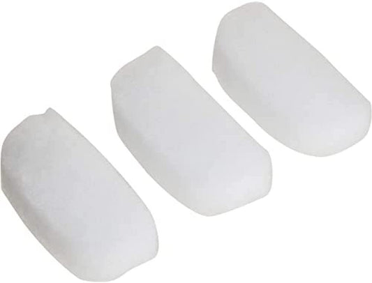 Quick-Clear Water Polishing Pads - Mechanical Filtration Media for Aquariums, Set of 3, Model A242