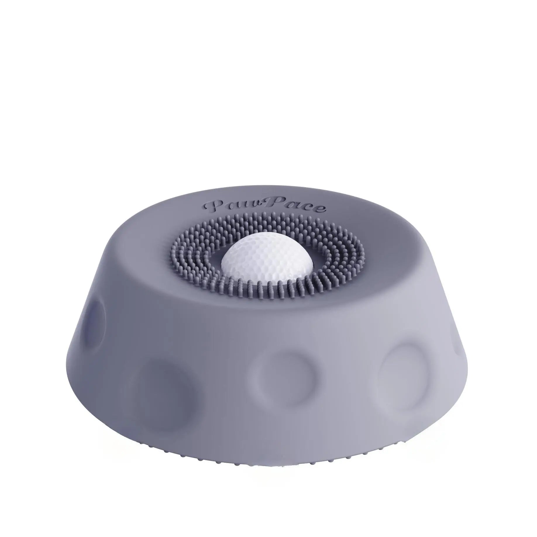 Pawpace Multi-Purpose Dog Bowl - Slow Feeder and Lick Bowl with Ball for Oral Hygiene, Featuring 8 Suction Cups for Mess-Free Liquid Treat Enrichment