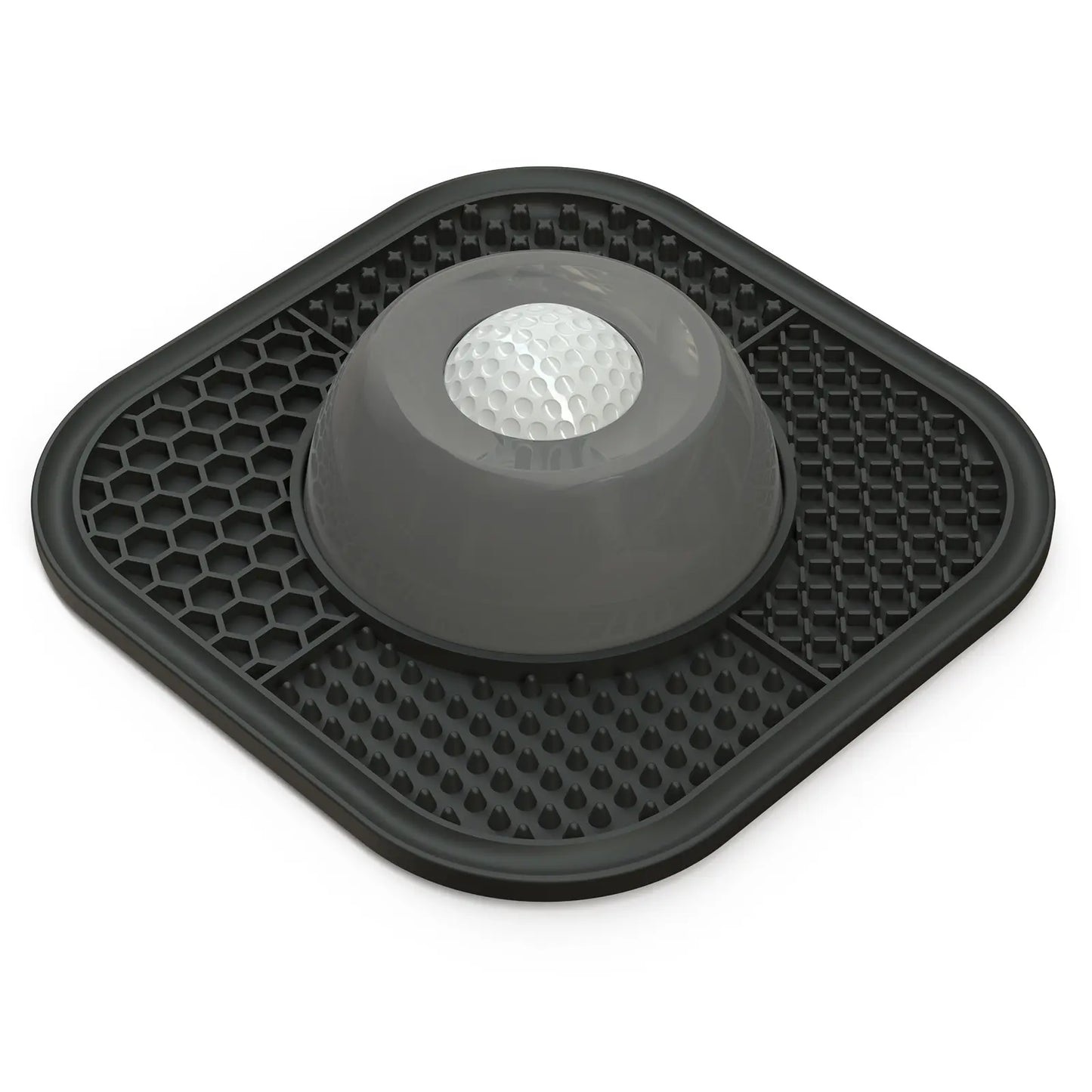 Pawlove Anti-Slip Slow Feeder Dog Bowl for Liquid Treats with Entertained Ball-In, Bone Broth Lick Bowl, 3/4 Cup Yogurt Lick Toy for Dogs of All Breeds - Ideal for Dietary Supplements and Post-Operative Nutrition
