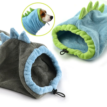 Quick-Dry Dog Bathrobe and Towel Set, Adjustable Microfiber Robe with Drying Gloves, Perfect for Cold Weather and Beach Use
