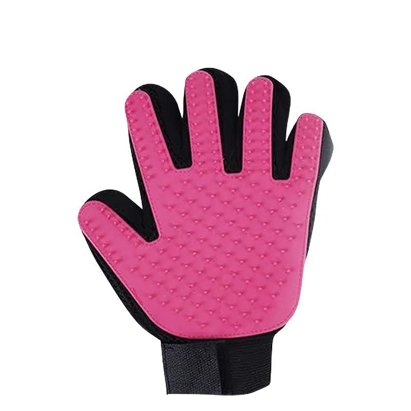 Premium Pet Grooming Glove for Cats and Dogs - Dual-Function Deshedding Brush and Massage Tool for Bathing and Fur Removal