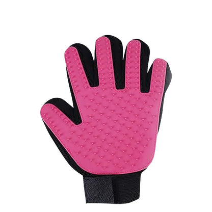 Premium Pet Grooming Glove for Cats and Dogs - Dual-Function Deshedding Brush and Massage Tool for Bathing and Fur Removal