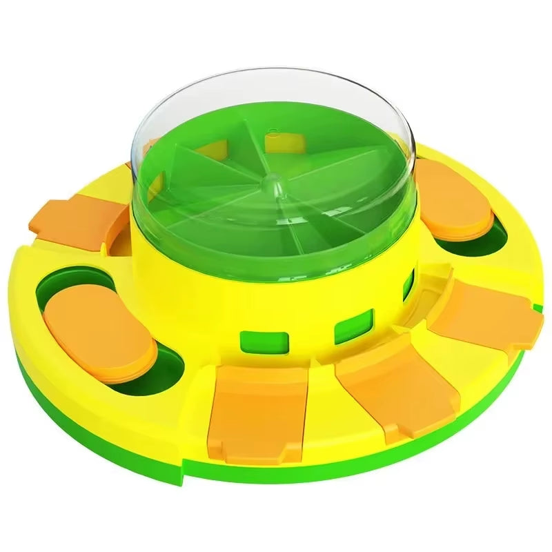 Interactive Dog Puzzle Toy and Slow Feeder for Enhanced Puppy IQ - Non-Slip Food Dispenser and Training Game for Pets