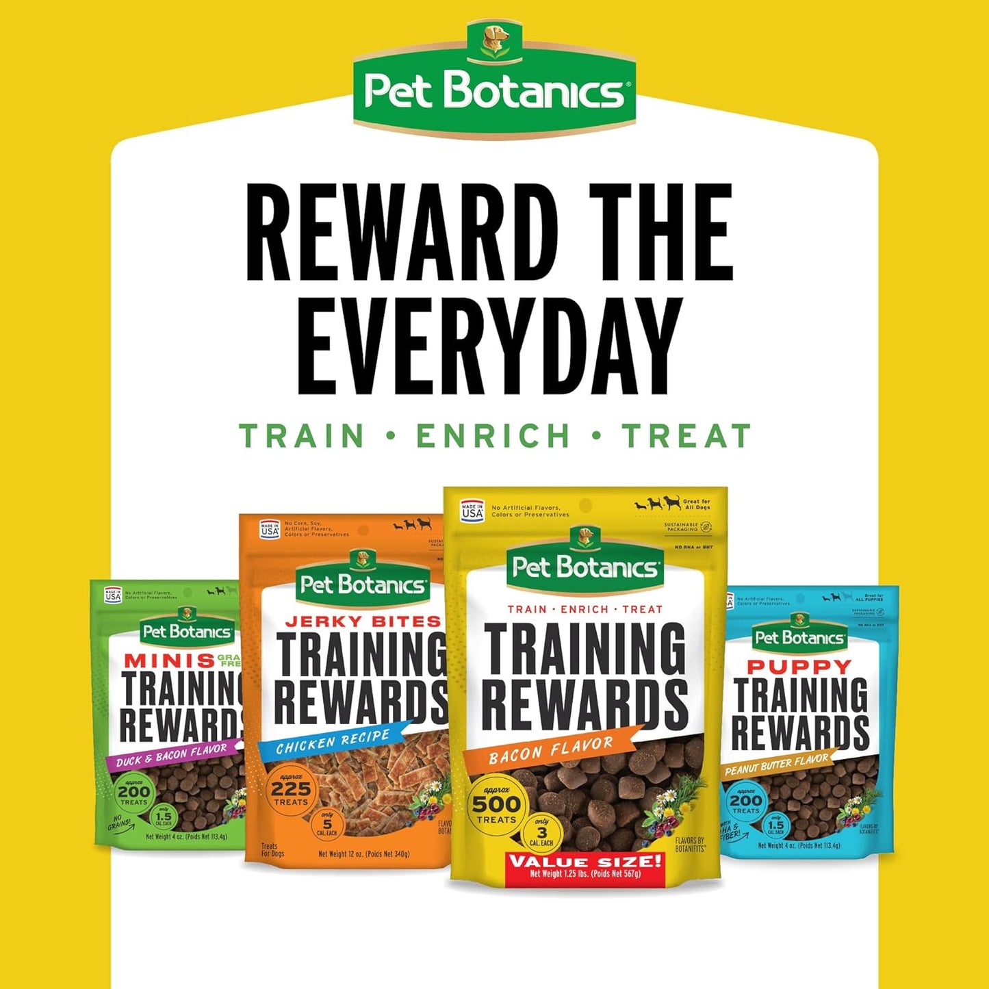 10 Oz. Pouch of Chicken Flavor Mini Soft & Chewy Training Rewards, 500 Treats per Bag, Preferred by Leading Trainers