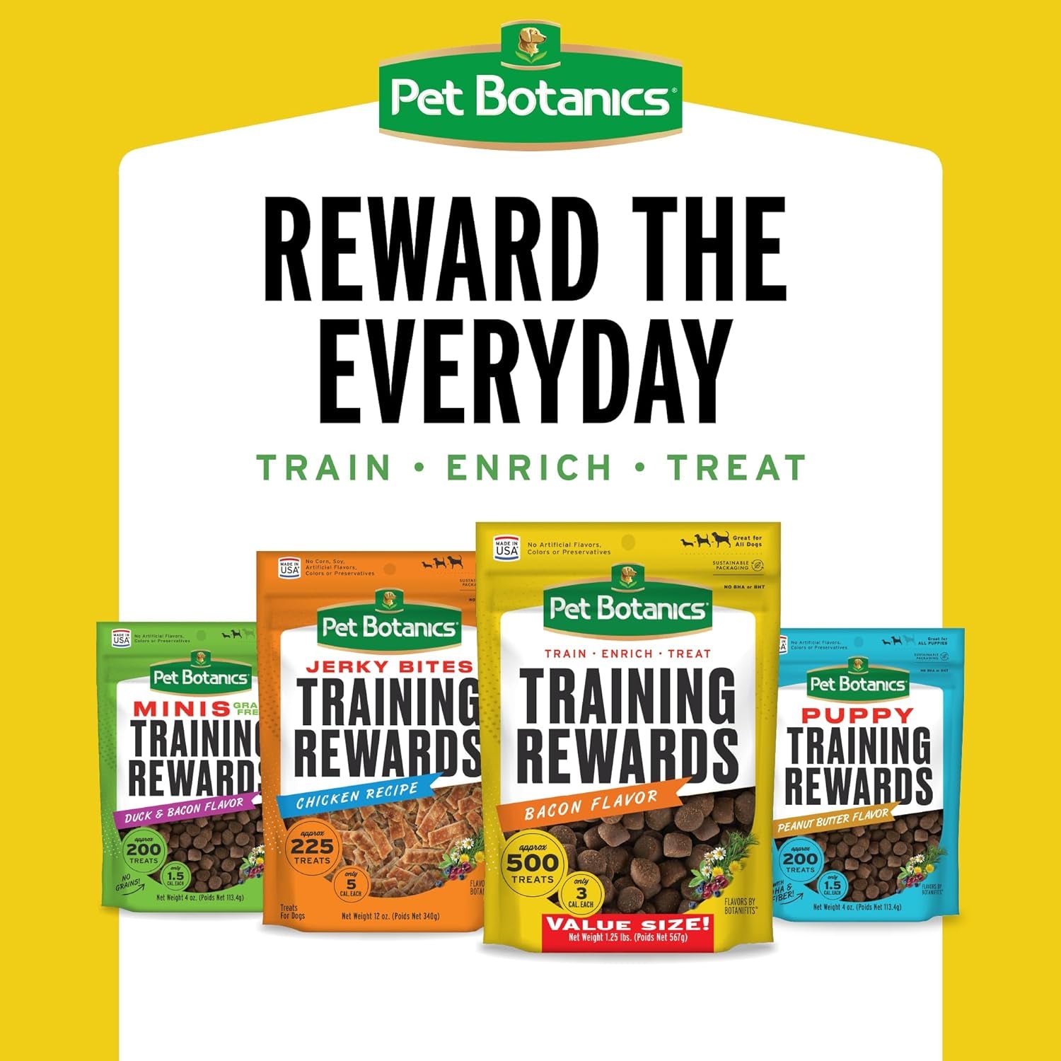 10 Oz. Pouch of Chicken Flavor Mini Soft & Chewy Training Rewards, 500 Treats per Bag, Preferred by Leading Trainers