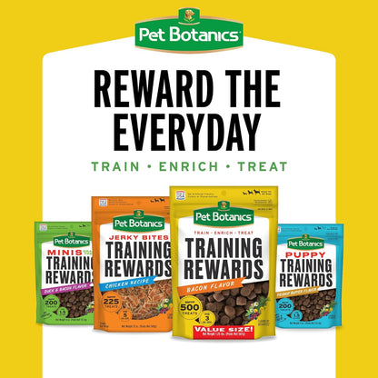 10 Oz. Pouch of Chicken Flavor Mini Soft & Chewy Training Rewards, 500 Treats per Bag, Preferred by Leading Trainers