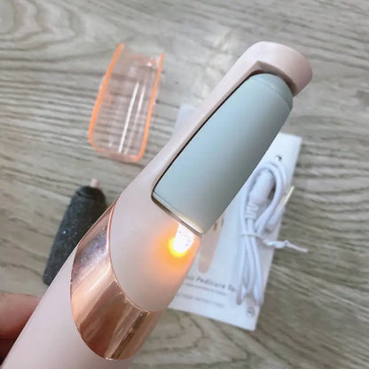 Rechargeable Electric Callus Remover Cordless Women Men Electronic Foot File Removes Dry Coarse Skin Calluses on Heels Sale