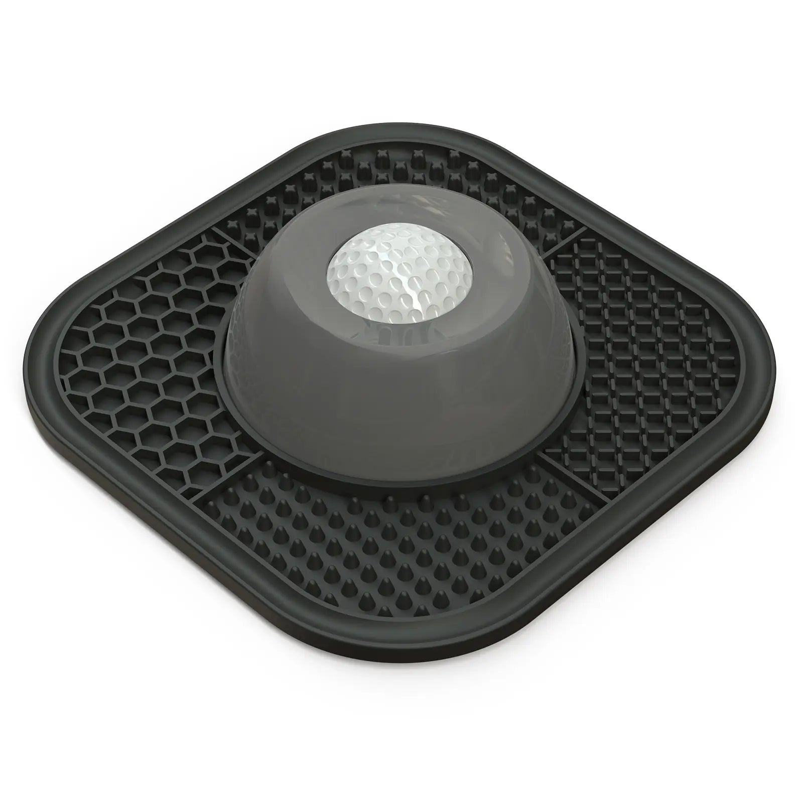 Pawlove Anti-Slip Slow Feeder Dog Bowl for Liquid Treats with Entertained Ball-In, Bone Broth Lick Bowl, 3/4 Cup Yogurt Lick Toy for Dogs of All Breeds - Ideal for Dietary Supplements and Post-Operative Nutrition