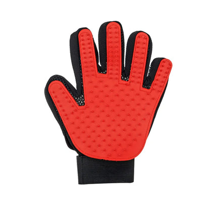 Premium Pet Grooming Glove for Cats and Dogs - Dual-Function Deshedding Brush and Massage Tool for Bathing and Fur Removal