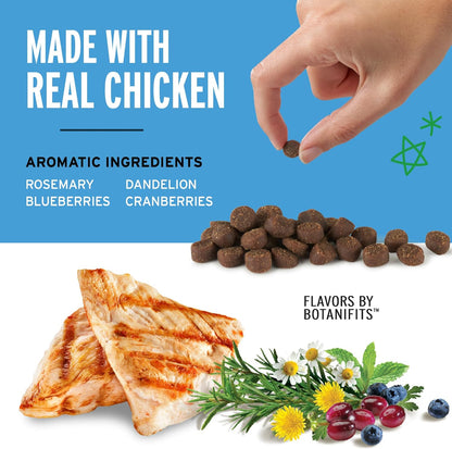 10 Oz. Pouch of Chicken Flavor Mini Soft & Chewy Training Rewards, 500 Treats per Bag, Preferred by Leading Trainers