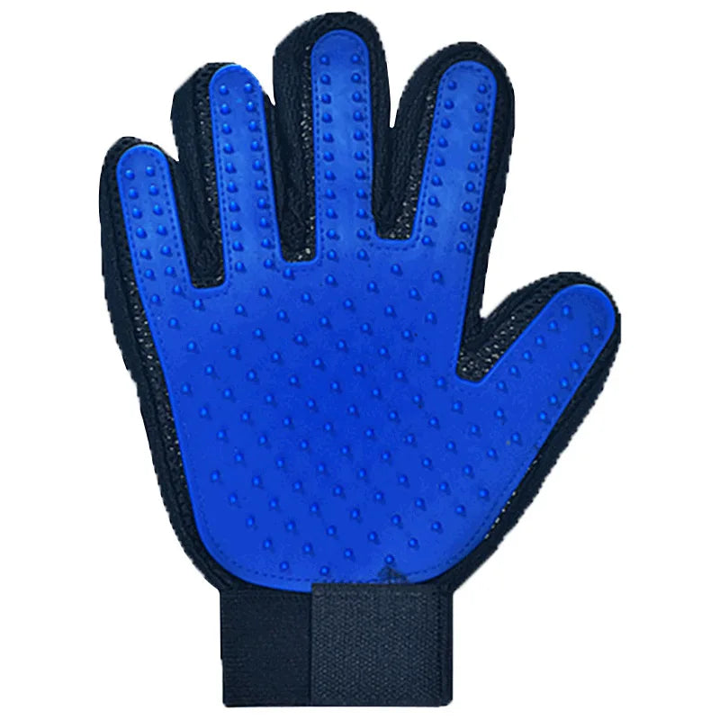 Premium Pet Grooming Glove for Cats and Dogs - Dual-Function Deshedding Brush and Massage Tool for Bathing and Fur Removal