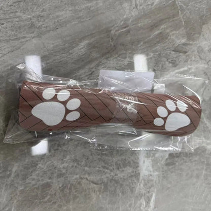 Quick-Drying Absorbent Pet Feeding Mat for Dogs and Cats with Non-Slip Rubber Base and Dark Polyester Surface for Indoor Use