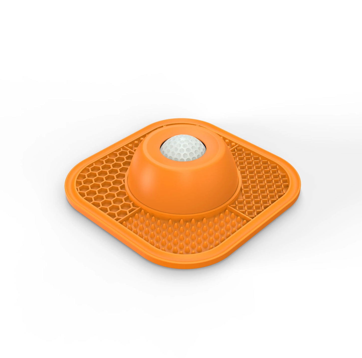 Pawlove Anti-Slip Slow Feeder Dog Bowl for Liquid Treats with Entertained Ball-In, Bone Broth Lick Bowl, 3/4 Cup Yogurt Lick Toy for Dogs of All Breeds - Ideal for Dietary Supplements and Post-Operative Nutrition