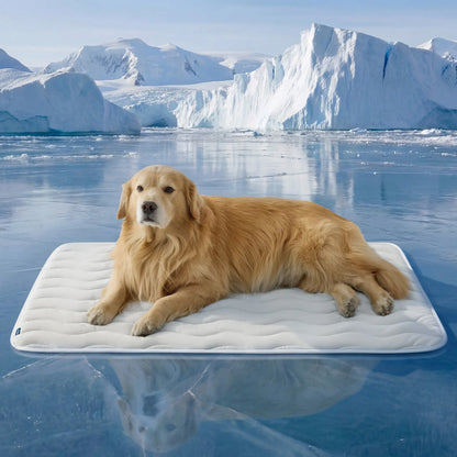 Bedsure Non-Slip Washable Cooling Mat for Large Dogs – Q-MAX>0.4 Summer Crate Bed, No Gel or Electricity Required