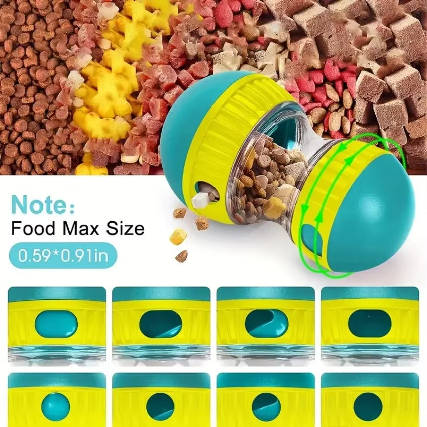 Interactive Dog Snack Dispenser Toy - Multifunctional Slow Feeder for Promoting Healthy Eating and Engaging Play