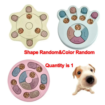 Interactive Dog Puzzle Toy and Slow Feeder for Enhanced Puppy IQ - Non-Slip Food Dispenser and Training Game for Pets