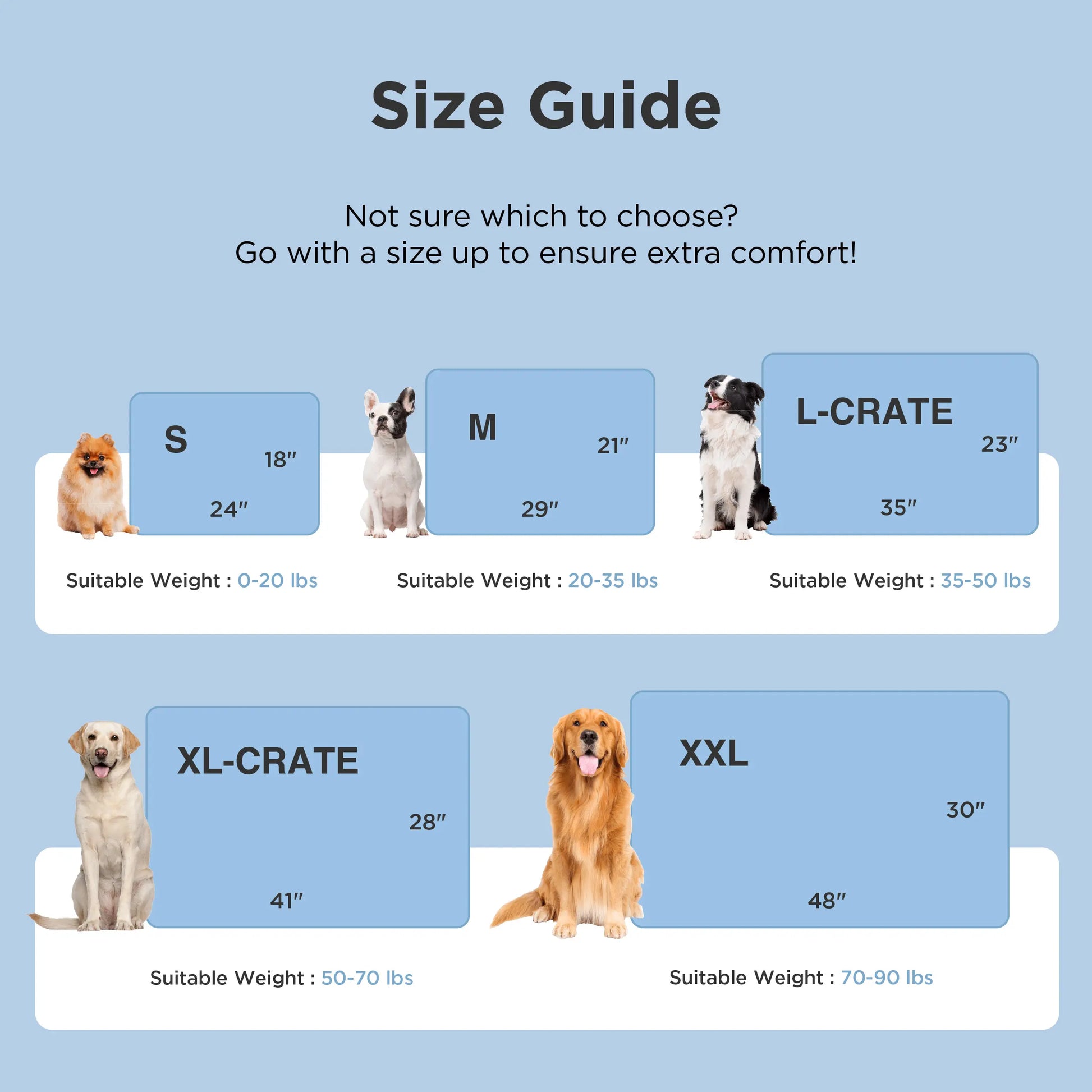 Bedsure Non-Slip Washable Cooling Mat for Large Dogs – Q-MAX>0.4 Summer Crate Bed, No Gel or Electricity Required