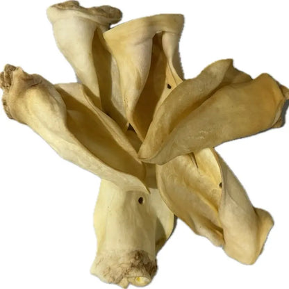 Thick-Cut Cow Ears (3 lb Bucket) - 100% Natural High-Protein Dog Chew Treats