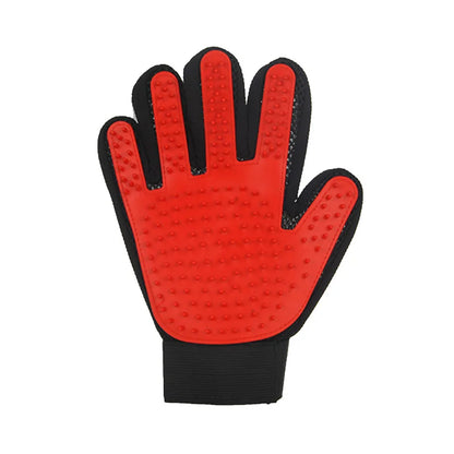 Premium Pet Grooming Glove for Cats and Dogs - Dual-Function Deshedding Brush and Massage Tool for Bathing and Fur Removal