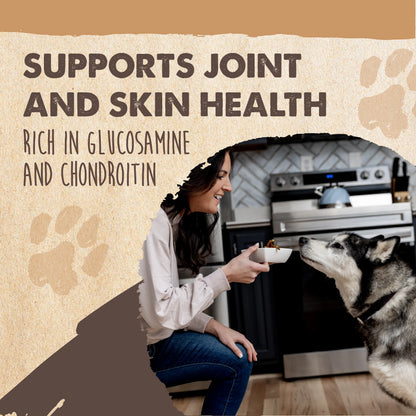 Mighty Paw Naturals All-Natural Chicken Feet Dog Chews - Crunchy, Protein-Dense, Grain-Free Treats for Joint Health