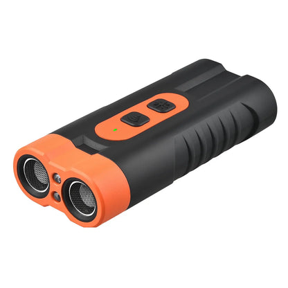 Rechargeable Sonic Dog Bark Deterrent - 25kHz Frequency Transmitter for Safe Anti-Bark Training, 50ft Range, Indoor/Outdoor Use