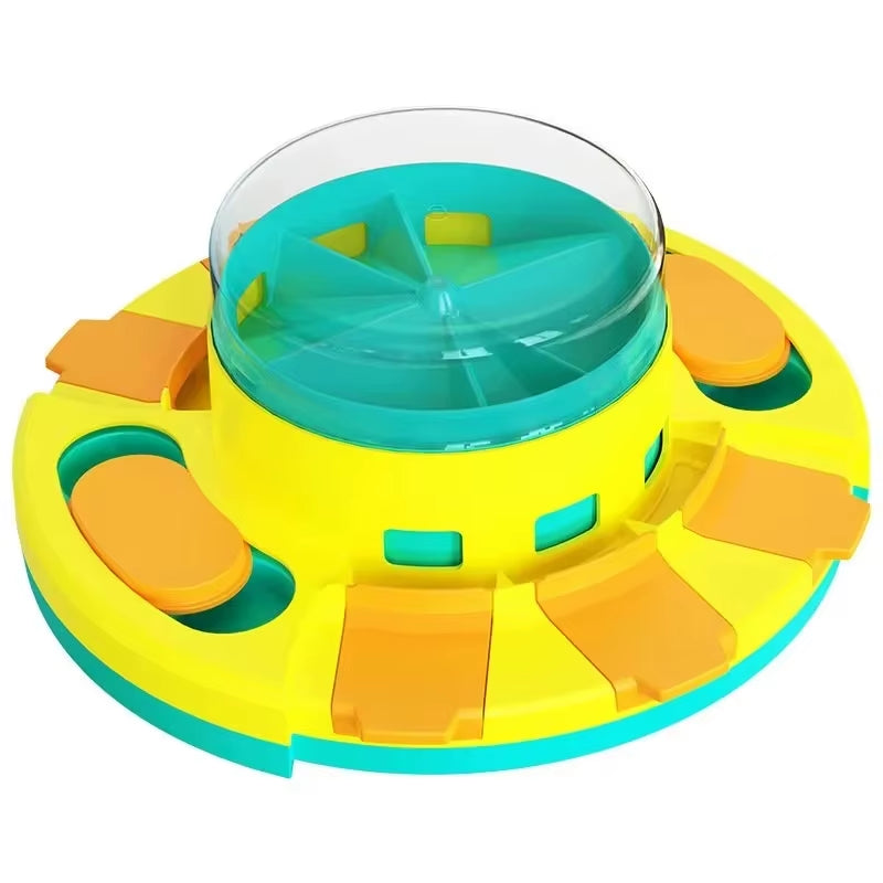 Interactive Dog Puzzle Toy and Slow Feeder for Enhanced Puppy IQ - Non-Slip Food Dispenser and Training Game for Pets