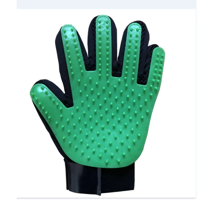 Premium Pet Grooming Glove for Cats and Dogs - Dual-Function Deshedding Brush and Massage Tool for Bathing and Fur Removal