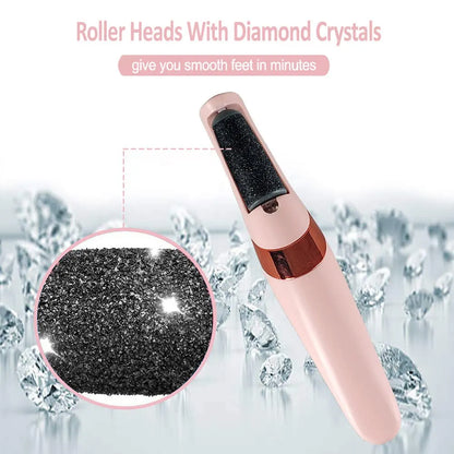 Rechargeable Electric Callus Remover Cordless Women Men Electronic Foot File Removes Dry Coarse Skin Calluses on Heels Sale